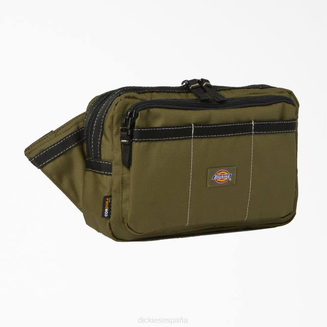 bolsa crossbody ashville unisexo Dickies verde militar (ml) N8N02760 accesorios