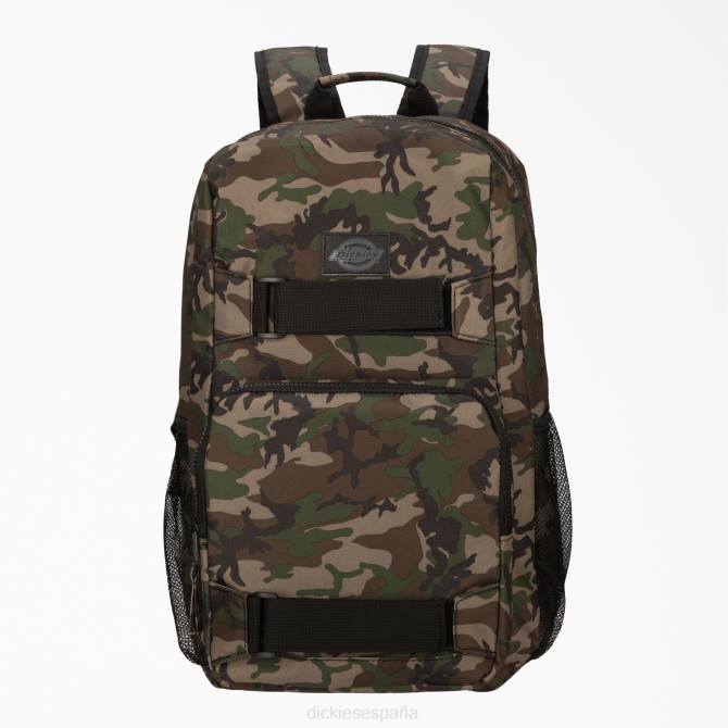 mochila con correas de skate unisexo Dickies camuflaje tradicional (t1c) N8N02746 accesorios
