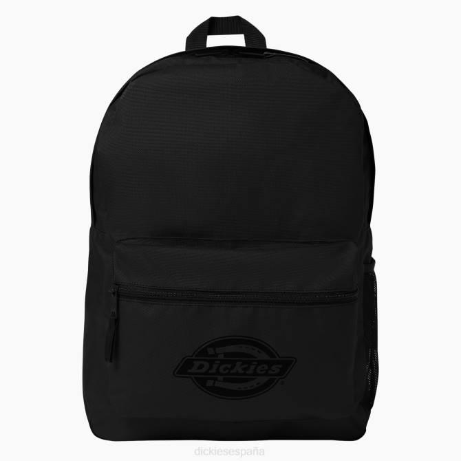 mochila con logo unisexo Dickies logotipo negro/negro (bkbk) N8N02730 accesorios