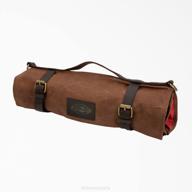 organizador de rollos de almacenamiento de cuchillos unisexo Dickies marrón nuez (pc) N8N02984 accesorios