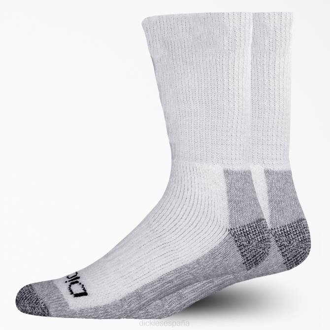 calcetines con puntera de acero, paquete de 2 unisexo Dickies blanco (wh) N8N02972 accesorios
