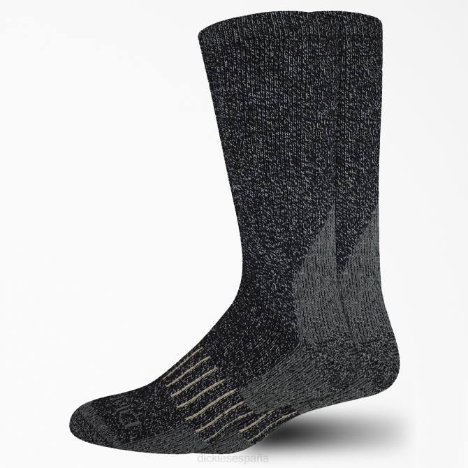 calcetines gruesos de mezcla de lana paquete de 2 unisexo Dickies negro (negro) N8N02985 accesorios
