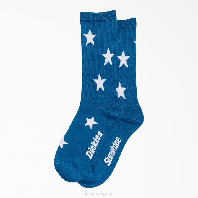 estrellas del sol de nueva york calcetines unisexo Dickies azul (azul) N8N02912 accesorios