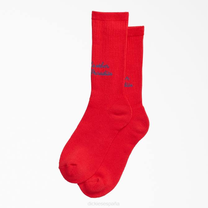 paraíso del sol de nueva york calcetines unisexo Dickies rojo (rd) N8N02924 accesorios