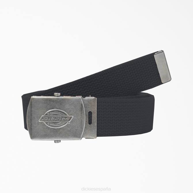 cinturón con hebilla militar unisexo Dickies negro (negro) N8N02770 accesorios