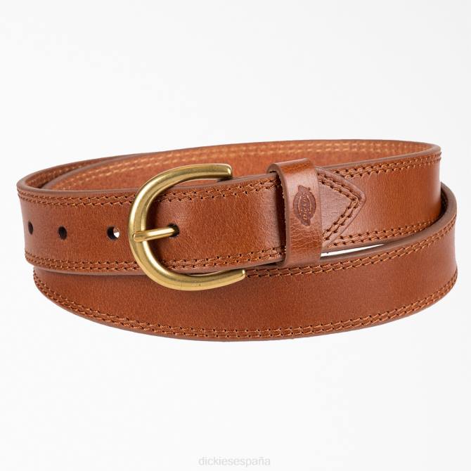 cinturón de cuero informal mujer Dickies bronceado (bronceado) N8N02869 accesorios