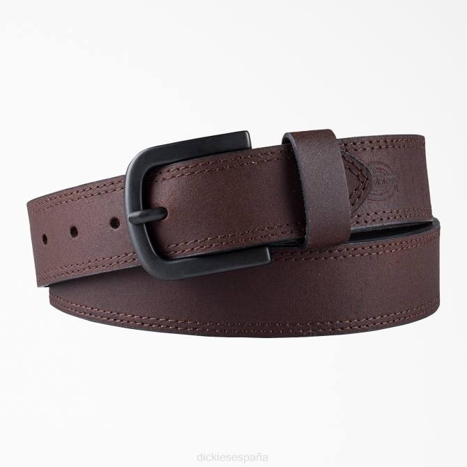 cinturón de cuero informal unisexo Dickies bronceado N8N02774 accesorios