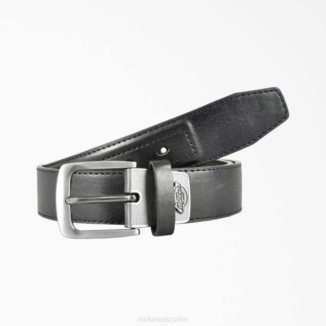 cinturón de fuerza industrial de cuero unisexo Dickies negro (negro) N8N02975 accesorios