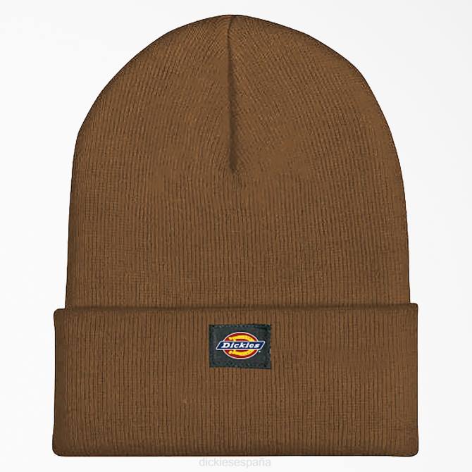 gorro acrílico con puños unisexo Dickies pato marrón (bd) N8N01480 accesorios