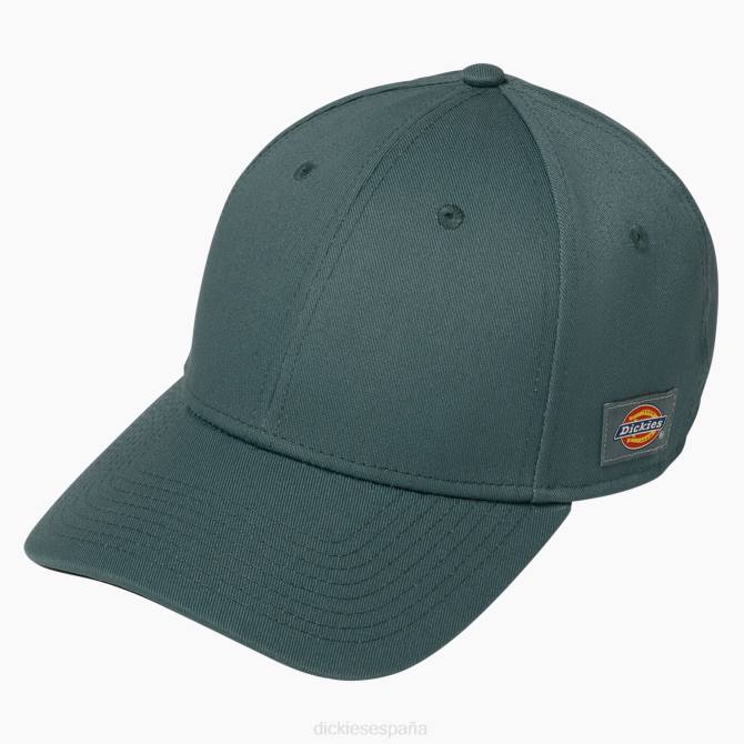 874 gorra de sarga unisexo Dickies lincoln verde (ln) N8N01468 accesorios