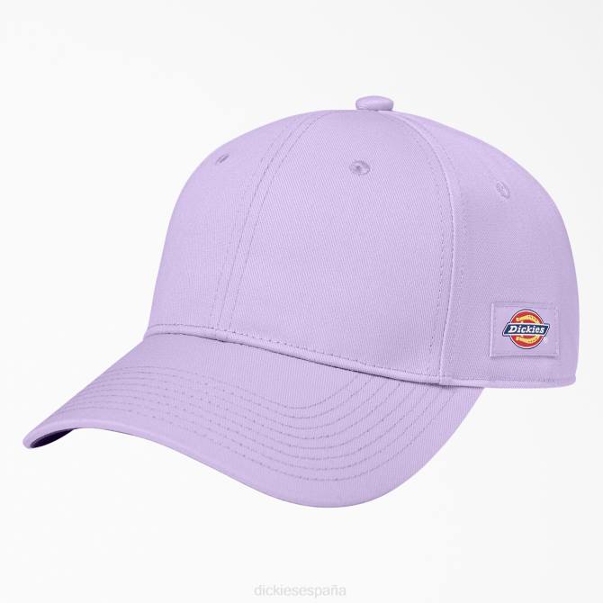 874 gorra de sarga unisexo Dickies rosa morada (ur2) N8N01472 accesorios
