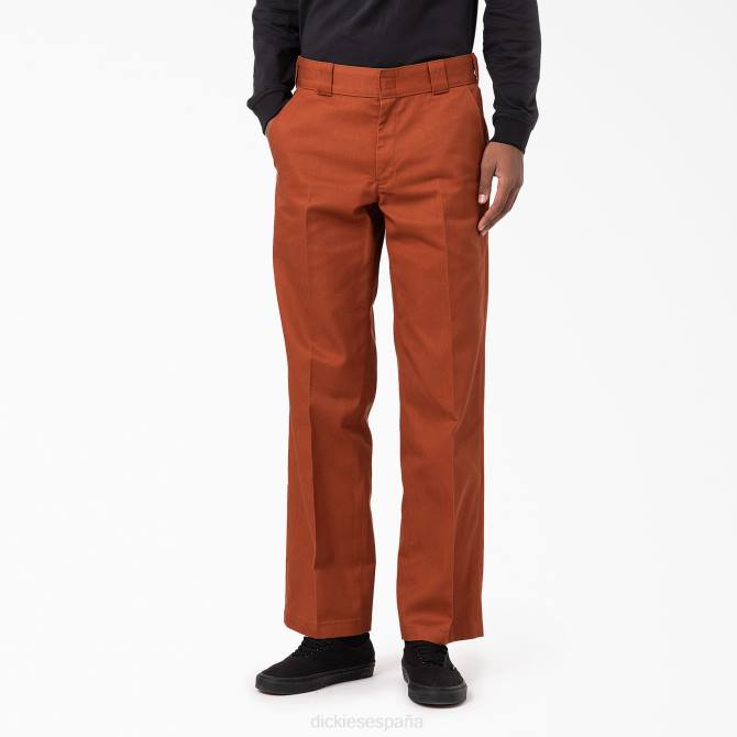 pantalones de trabajo deatsville hombres Dickies brezo de pan de jengibre (ghr) N8N0334 ropa de trabajo