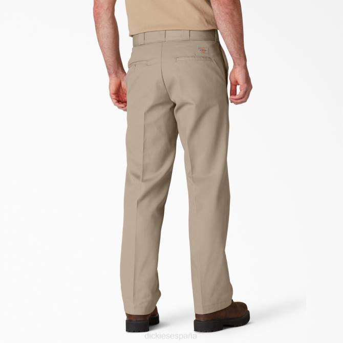 pantalones de trabajo originales 874 hombres Dickies arena del desierto (ds) N8N06 ropa de trabajo