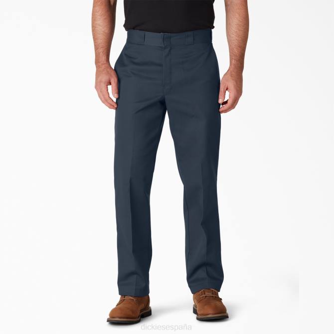 pantalones de trabajo originales 874 hombres Dickies azul marino oscuro (dn) N8N05 ropa de trabajo