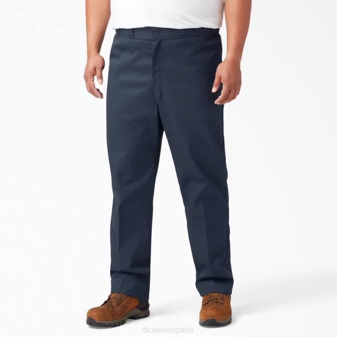 pantalones de trabajo originales 874 hombres Dickies azul marino oscuro (dn) N8N05 ropa de trabajo