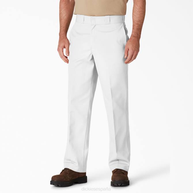 pantalones de trabajo originales 874 hombres Dickies blanco (wh) N8N019 ropa de trabajo