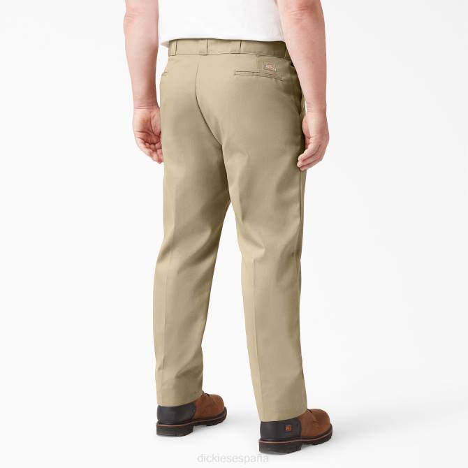 pantalones de trabajo originales 874 hombres Dickies caqui (kh) N8N011 ropa de trabajo