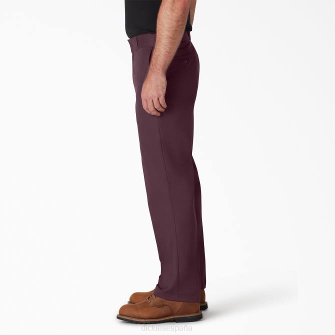 pantalones de trabajo originales 874 hombres Dickies granate (señor) N8N013 ropa de trabajo