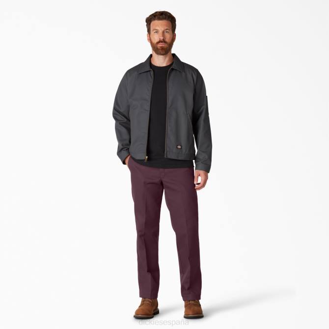 pantalones de trabajo originales 874 hombres Dickies granate (señor) N8N013 ropa de trabajo