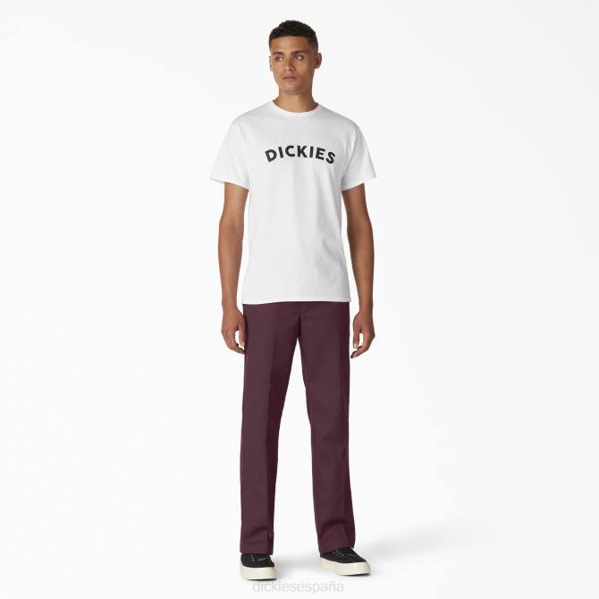 pantalones de trabajo originales 874 hombres Dickies granate (señor) N8N013 ropa de trabajo