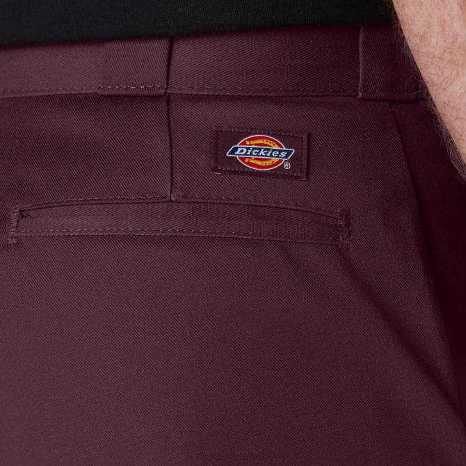 pantalones de trabajo originales 874 hombres Dickies granate (señor) N8N013 ropa de trabajo