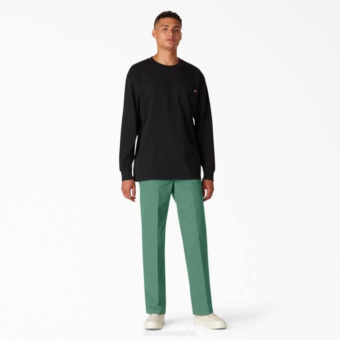 pantalones de trabajo originales 874 hombres Dickies hiedra oscura (d2i) N8N07 ropa de trabajo