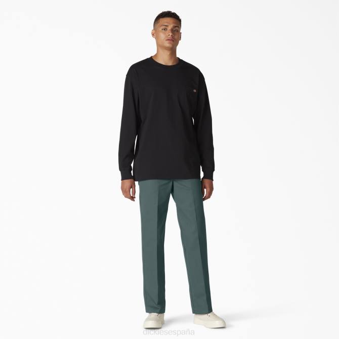pantalones de trabajo originales 874 hombres Dickies lincoln verde (ln) N8N012 ropa de trabajo