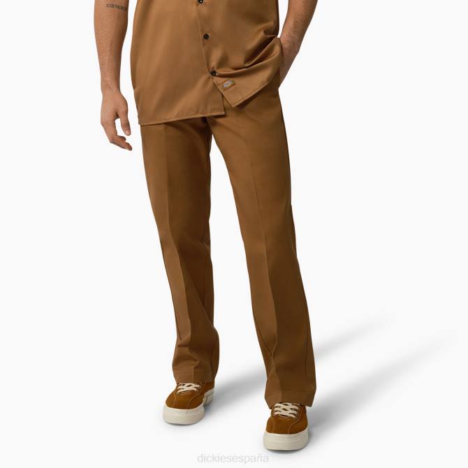 pantalones de trabajo originales 874 hombres Dickies pato marrón (wsd) N8N020 ropa de trabajo
