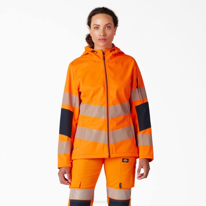 chaqueta softshell de alto rendimiento mujer Dickies naranja (o) N8N02353 ropa de trabajo