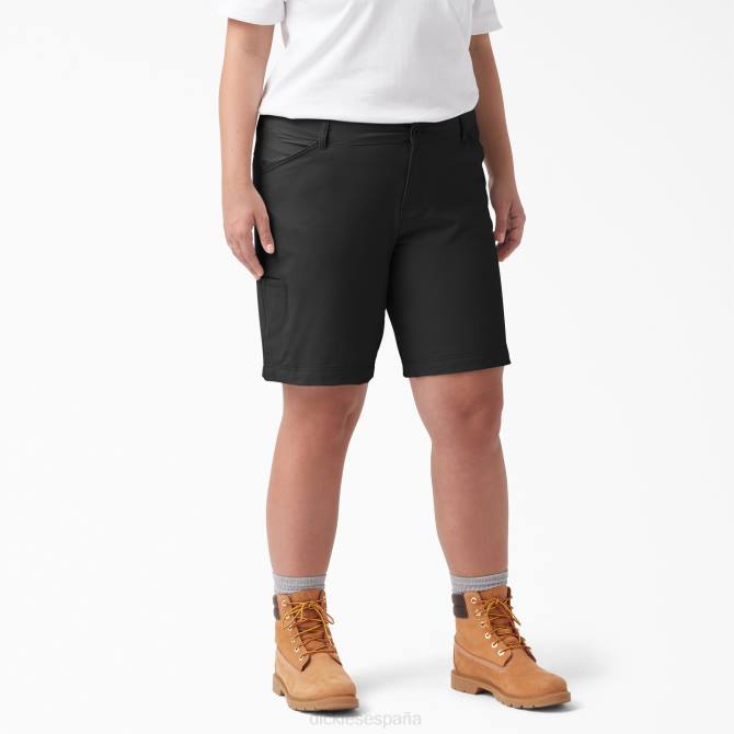 además de pantalones cortos de refrigeración 9" mujer Dickies negro (negro) N8N01614 vestir