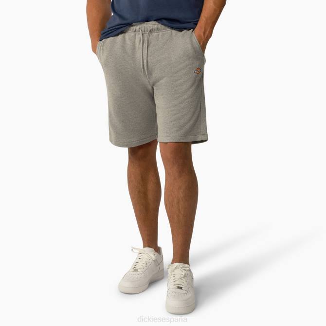 pantalones cortos de arce de 9" hombres Dickies gris jaspeado (hg) N8N0476 vestir