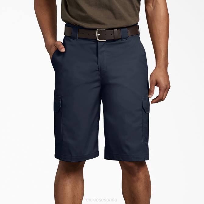 pantalones cortos de carga de ajuste regular 11" hombres Dickies azul marino oscuro (dn) N8N0429 vestir