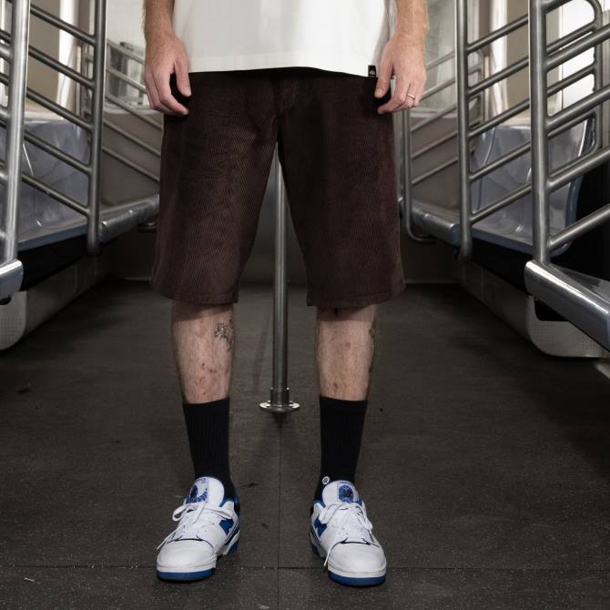 jake hayes shorts de pana 13" hombres Dickies marrón chocolate (cb) N8N0411 vestir