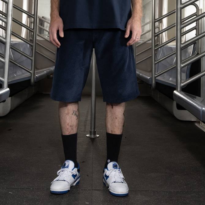 jake hayes shorts de pana 13" hombres Dickies tinta azul marino (ik) N8N0412 vestir