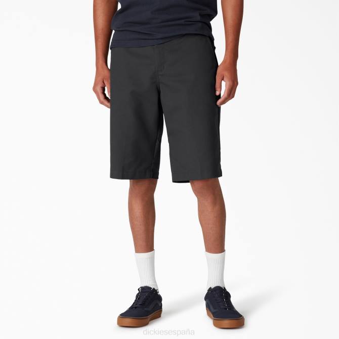 pantalones cortos de skate slim fit 11" hombres Dickies negro (negro) N8N0381 vestir