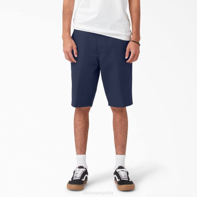 pantalones cortos de skate slim fit 11" hombres Dickies tinta azul marino (ik) N8N0384 vestir