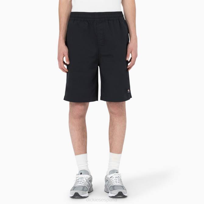 patineta becas pase pantalones cortos 9" hombres Dickies negro (bkx) N8N0464 vestir