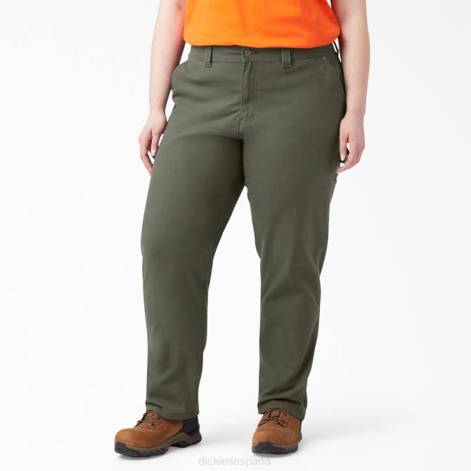 más pantalones de carpintero de pato mujer Dickies regular N8N01865 vestir