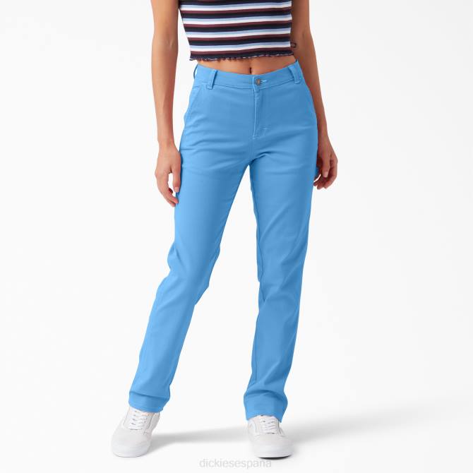 pantalones de carpintero con dobladillo enrollado mujer Dickies regular N8N01785 vestir