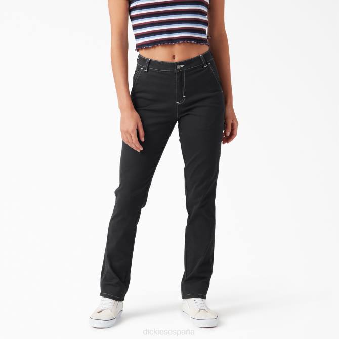 pantalones de carpintero con dobladillo enrollado mujer Dickies regular N8N01786 vestir