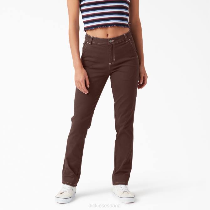 pantalones de carpintero con dobladillo enrollado mujer Dickies regular N8N01787 vestir