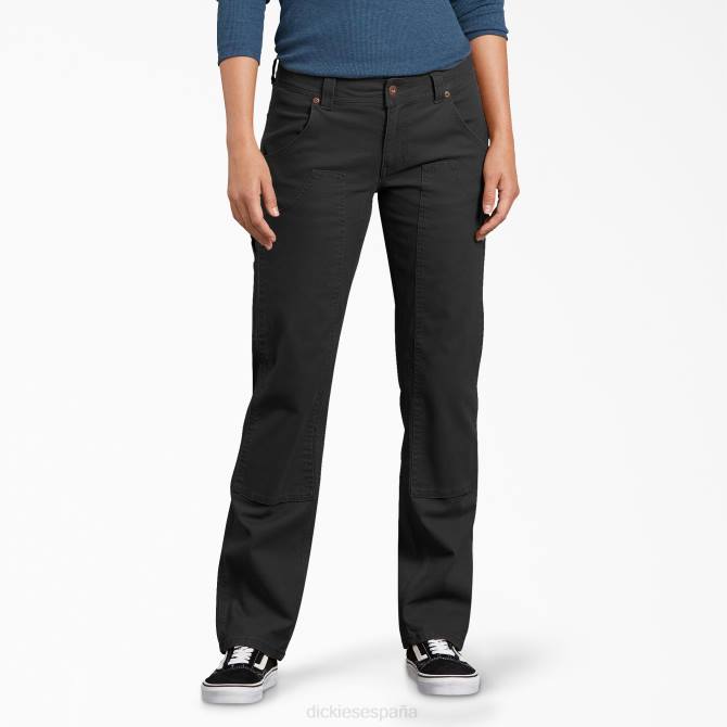 pantalones de carpintero con doble frente de pato mujer Dickies regular N8N01776 vestir