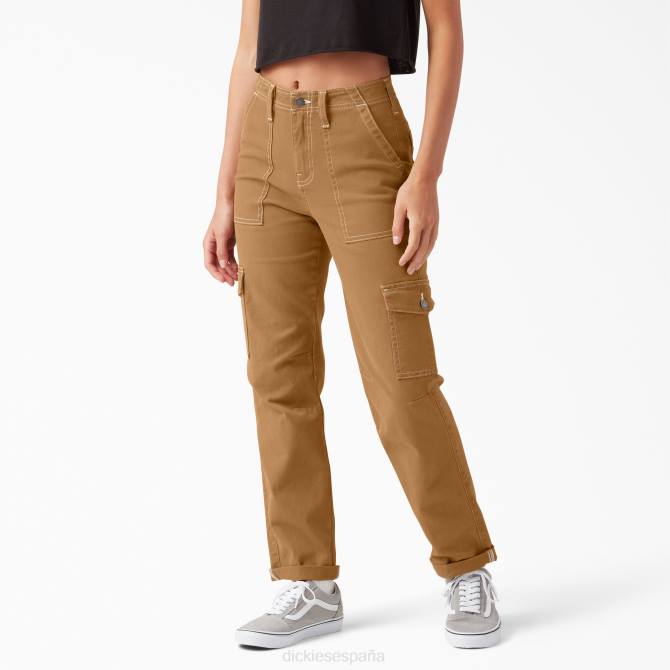 pantalones utilitarios con puños mujer Dickies regular N8N01738 vestir