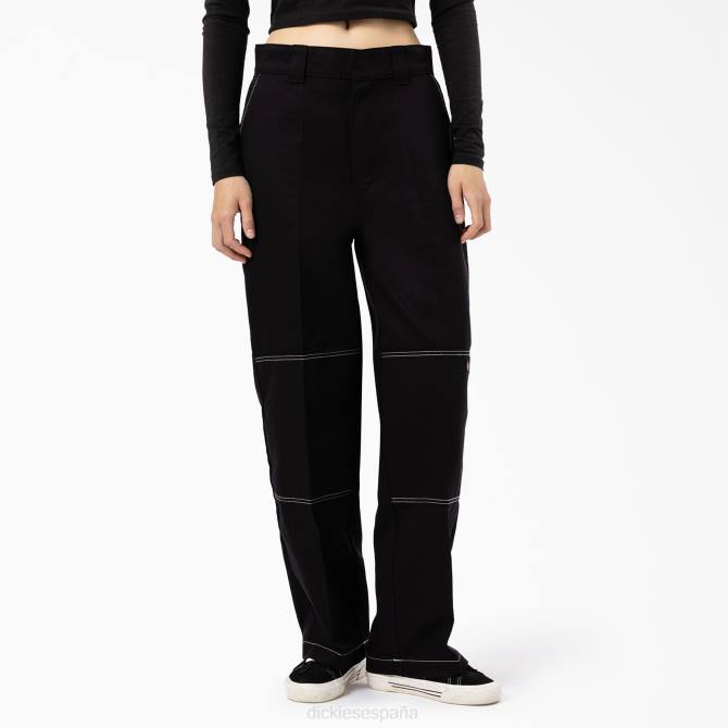 pantalones de corte relajado con doble rodilla mujer Dickies regular N8N01852 vestir