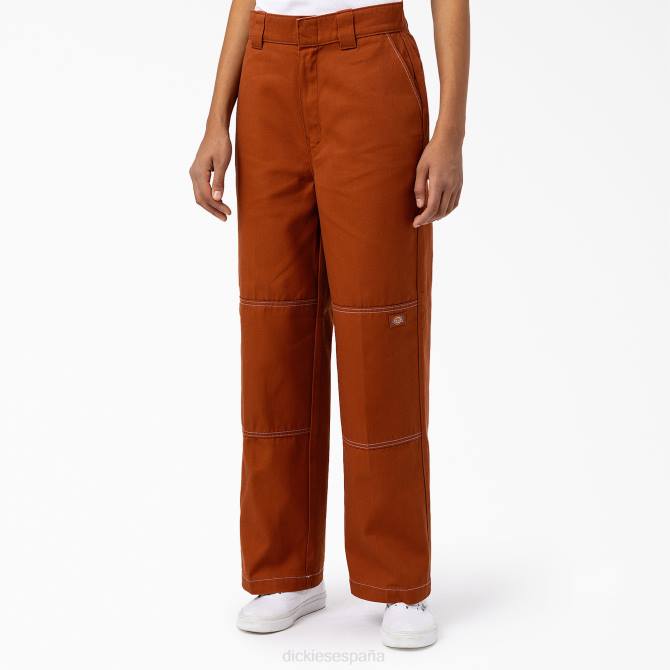pantalones de corte relajado con doble rodilla mujer Dickies regular N8N01853 vestir