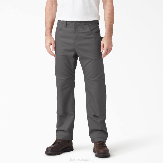 pantalones de pato duratech renegade flex hombres Dickies gris pizarra (sl) N8N0301 vestir