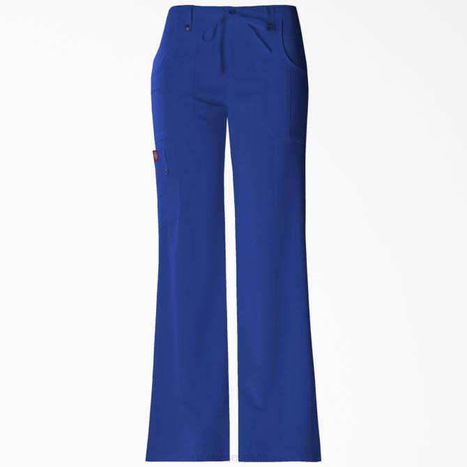 Pantalones médicos cargo xtreme stretch con pierna acampanada mujer Dickies azul galaxia (gbl) N8N02429 vestir