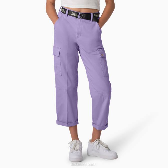 pantalones cargo capri con costuras en contraste mujer Dickies regular N8N01806 vestir