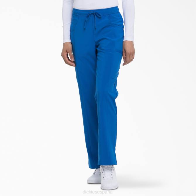 pantalones médicos de corte contemporáneo eds essentials mujer Dickies azul rey (rb) N8N02575 vestir