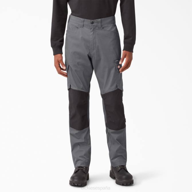 pantalones temp-iq 365 hombres Dickies gris grafito (ga) N8N0303 vestir